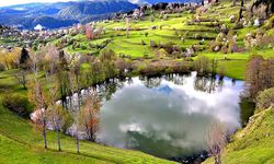 Saklı cennet Balık Gölü ilkbaharla büyüledi