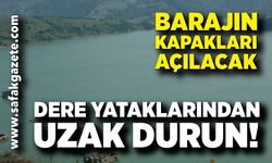 Zonguldak Valiliği Uyardı; Baraj Kapakları Açılıyor, Dere Yataklarından Uzak Durun