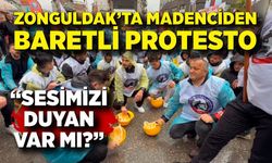 Madencilerden 1 Mayıs’ta çarpıcı eylem: Sesimizi duyan var