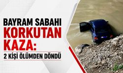 Bayram Sabahı Korkutan Kaza: 2 Kişi Ölümden Döndü