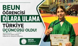 BEUN öğrencisi Dilara Ulama Türkiye üçüncüsü oldu