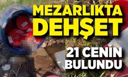 Tüyler Ürperten Olay! Bidonda 21 Cenin Bulundu