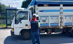 Bolu'da kurbanlık nakil araçları kontrol edildi