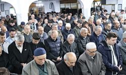 Bolu’da Kurban Bayramı namazını kılmak için saf tuttular