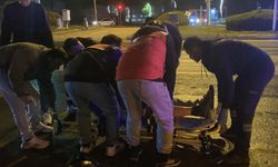 Otomobil ile motosiklet çarpıştı: 1 kişi yaralandı