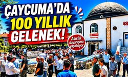 Çaycuma'da 100 yıllık bayram geleneği yaşatılıyor