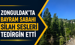 Zonguldak’ta Bayram Sabahı Silah Sesleri Tedirgin etti