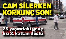Bir Anlık Dengesizlik Can Aldı! 8’inci Kattan Düştü