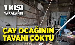 Zonguldak’ta Çay Ocağında Tavan Çöktü: 1 Yaralı