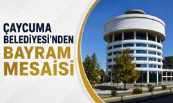Çaycuma Belediyesi’nden bayram mesaisi