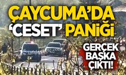 Çaycuma da ‘ceset’ paniği: Gerçek başka çıktı!