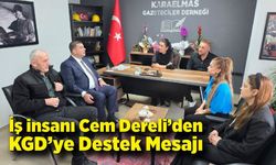 İş insanı Cem Dereli’den KGD’ye Destek Mesajı: “Her Zaman Yanınızdayız”