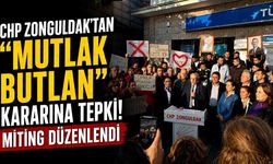 CHP Zonguldak’tan “Mutlak Butlan” Kararına Tepki: Miting Düzenlendi
