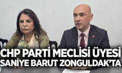 CHP Parti Meclisi Üyesi Saniye Barut Zonguldak’ta