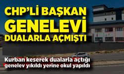 CHP'li Belediye Başkanının kurban keserek dualarla açtığı genelev yıkılıp okul oldu