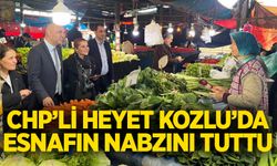 CHP’li heyet Kozlu’da esnafın nabzını tuttu