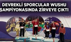 Devrekli sporcular Wushu Şampiyonasında zirveye çıktı