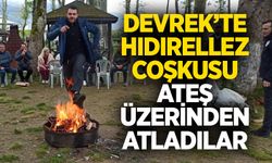 Devrek’te Hıdırellez coşkusu: Ateş üzerinden atladılar