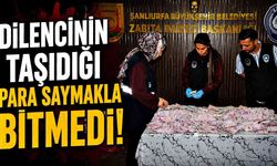Dilencinin üzerinden 117 bin 661 lira çıktı