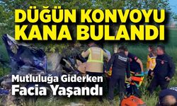 Düğün Konvoyunda Feci Kaza: 1 Ölü, 1 Ağır Yaralı
