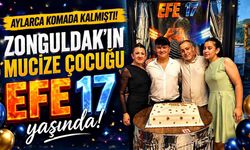 Aylarca komada kalmıştı! Zonguldak’ın mucize çocuğu Efe 17 yaşında