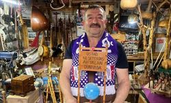 El emeği ahşap eserlerle evini sanat galerisine çevirdi