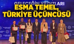 Esma Temel, Türkiye üçüncüsü