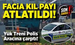 Zonguldak’ta Sıradışı Kaza: Tren, Trafik Polisi aracına çarptı!