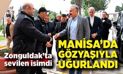 Fahri Aktaş’a Manisa’da duygusal veda töreni