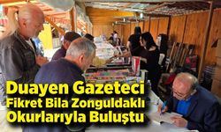 Duayen Gazeteci Fikret Bila Zonguldaklı Okurlarıyla Buluştu