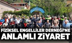 Fiziksel Engelliler Derneği’ne anlamlı ziyaret