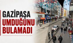 Gazipaşa umduğunu bulamadı