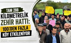 Tam 288 kilometrelik zehir hattı: 100’den fazla köy etkileniyor