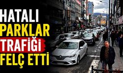 Gazipaşa Caddesi’nde bayram trafiği kilitlendi