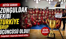 Zonguldak ekibi Türkiye grup üçüncüsü oldu