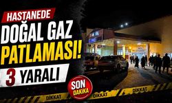 Hastanede doğal gaz patlaması: 3 yaralı