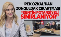 İpek Özkal'dan Zonguldak çıkartması: "Kentin potansiyeli sınırlanıyor"