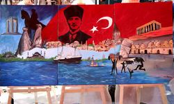KYK yurtlarında kalan öğrencilerin ürettiği ürünler sergilendi