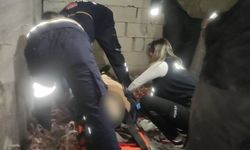 Asansör boşluğuna düşen kadın yaralandı