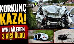 Otomobil İstinat Duvarına Çarptı: Aynı Aileden 3 Kişi Hayatını Kaybetti