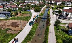 Karaca Deresi’nde DSİ ve Belediye’den temizlik hamlesi