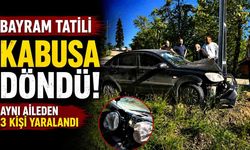 Bayram Tatili Kabusa Döndü! Aynı Aileden 3 Kişi Yaralandı