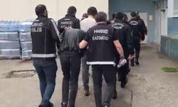 Zehir tacirlerine yönelik operasyonda 5 şüpheli tutuklandı