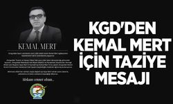 KGD'den Kemal Mert için taziye mesajı