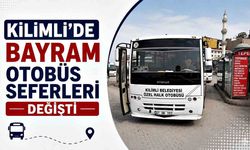 Kilimli’de Bayram Otobüs Seferleri Değişti
