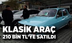 Yarım asırlık klasik otomobil 210 bin liraya yeni sahibini buldu