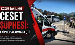 Kozlu sahilinde ceset şüphesi: Ekipler alarma geçti
