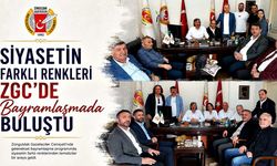 Siyasetin farklı renkleri ZGC'de bayramlaşmada buluştu