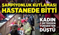 Şampiyonluk kutlaması hastanede bitti