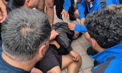 Kutlama konvoyunda kaza: 1 yaralı